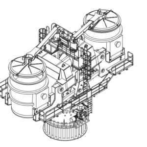 Torre Giratória da Panela para Máquina de Lingotamento Contínuo
